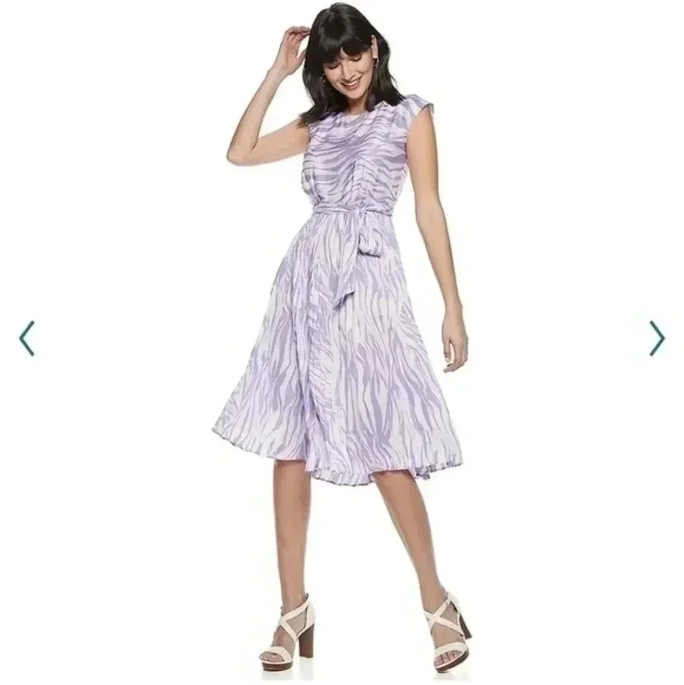 NWT‎ - Womens Nine West Pleated Bottom Dress, XXL